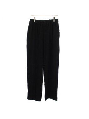 Balenciaga Easy Wide Pants Distressed Unifit Black XS
